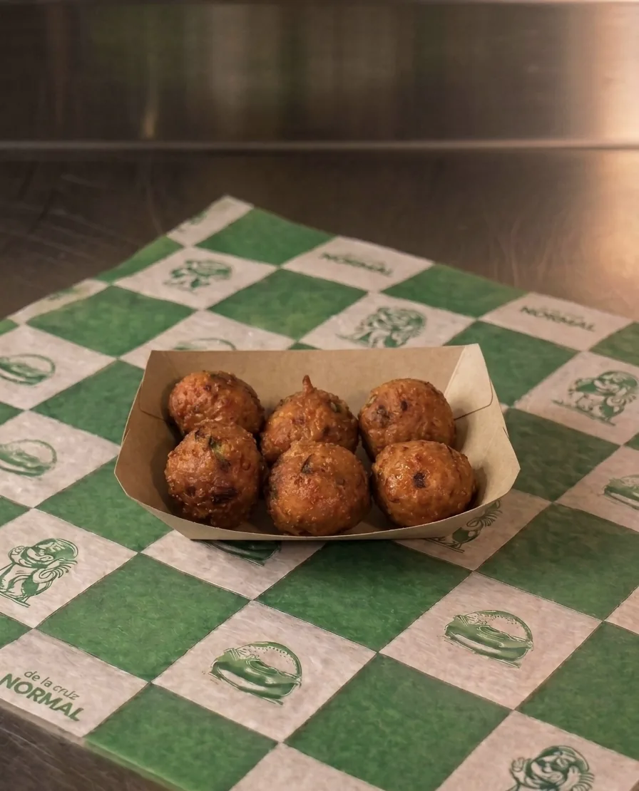 Bolitas de queso y jalapeños